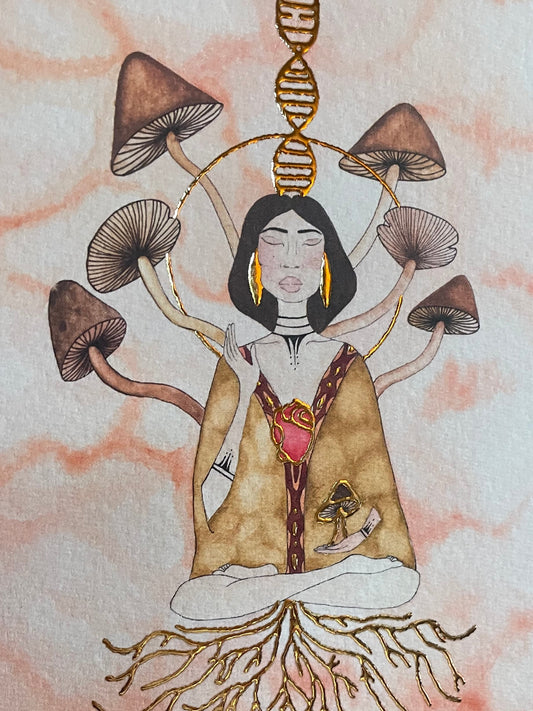 De Godin van Ondergronds Licht – Een Wedergeboorte van Verbondenheid.